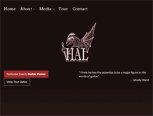 Tablet Screenshot of halmusicland.com